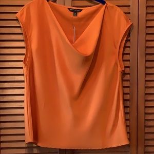 NWT Banana Republic Copper color sleeveless pull over blouse